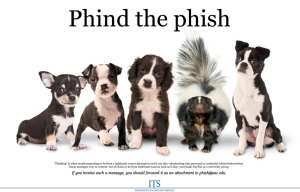 Phind the phish: four puppies and a skunk
