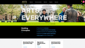 Arts Everywhere home page