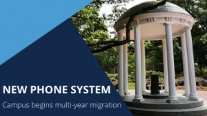 New phone system: Campus begins multi-year migration