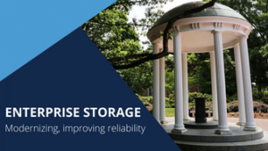 Enterprise storage: modernizing, improving reliability